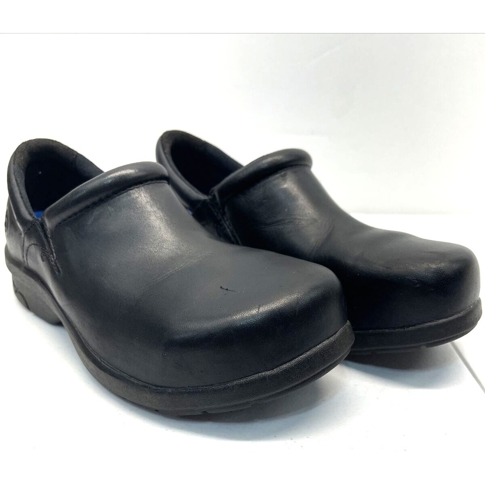 Timberland Pro Anti-Fatigue Tech ESD Womens 7.5M Anti Oil Slip Non Marking Black